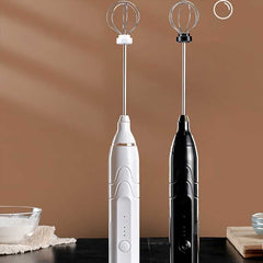 High Quality Coffee Beater and Egg Whisker, Rechargeable USB Connect, Milk Frothier & Former, Egg Beater.