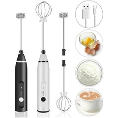 High Quality Coffee Beater and Egg Whisker, Rechargeable USB Connect, Milk Frothier & Former, Egg Beater.