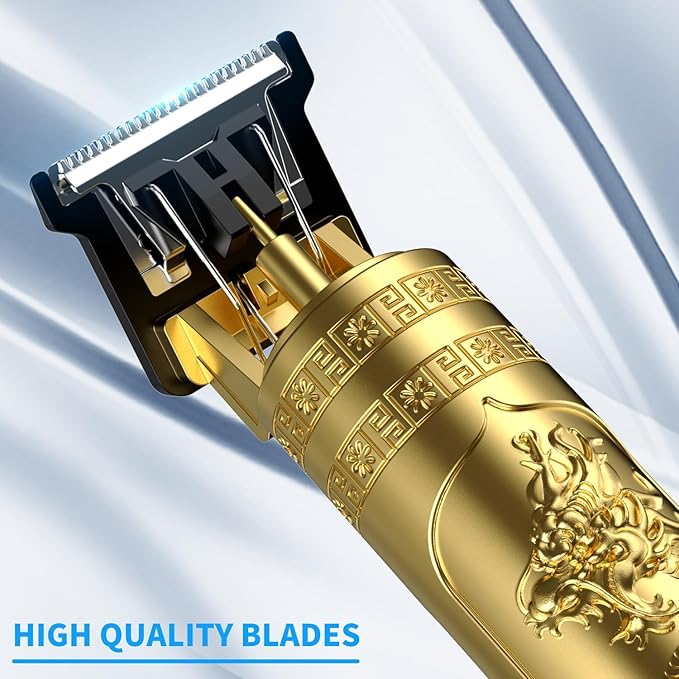 T9 Trimmer Dragon Style ABS Metal Body , T9 Premium Quality Professional Rechargeable Hair Trimmer Shaving Machine Hair Clipper Shaver.