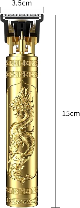 T9 Trimmer Dragon Style ABS Metal Body , T9 Premium Quality Professional Rechargeable Hair Trimmer Shaving Machine Hair Clipper Shaver.